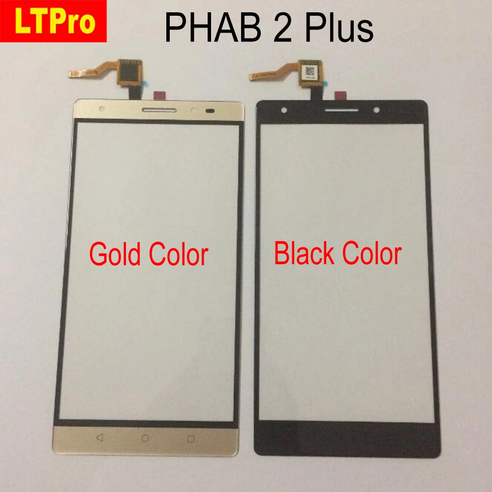 

Best Quality Gold Front Panel Touch Screen Digitizer For Lenovo PHAB2 Plus PHAB 2 Plus PB2-670N 670M Glass Sensor Phone Parts
