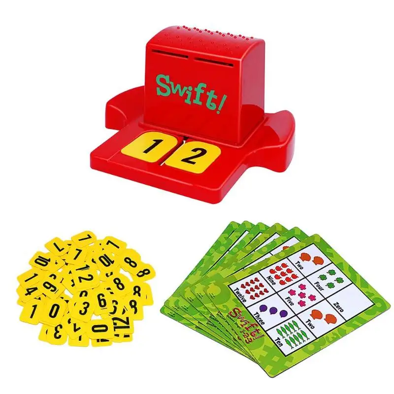 Cards Game Machine Number Bingo Kids Children Educational Early Learning Toys Gift Training Baby Hands Brain Eye Coordination Cards Game Machine Number Bingo Kids Children Educational Early Learning Toys Gift Training Baby Hands Brain Eye Coordination