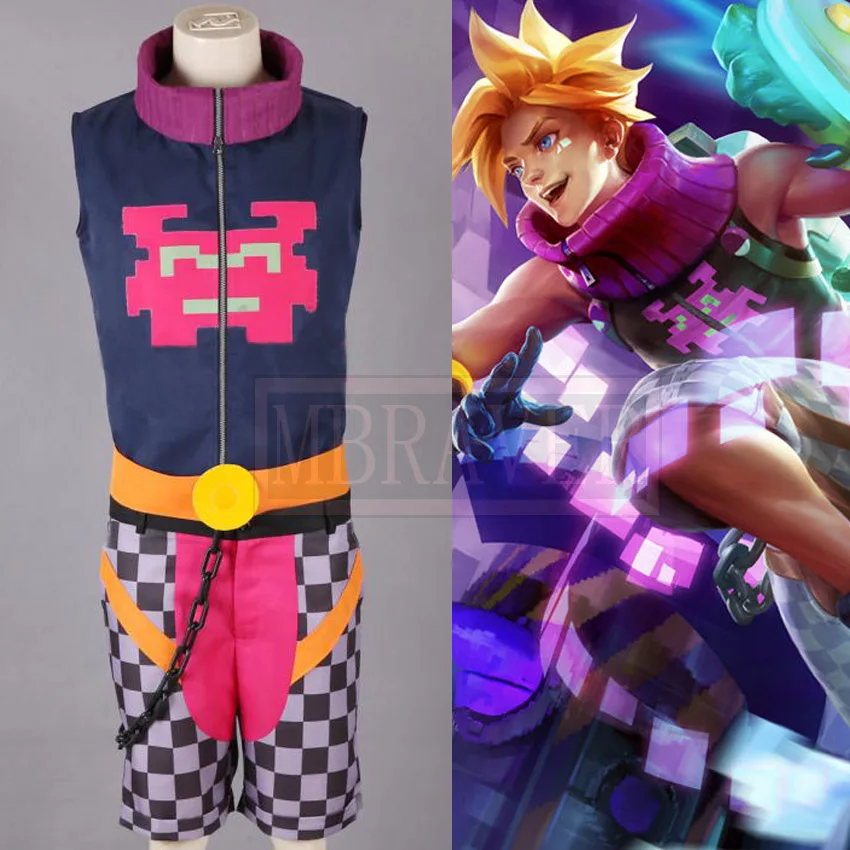 

Костюм для косплея Lol Ezreal The Prodigal Explorer Video Game Skin