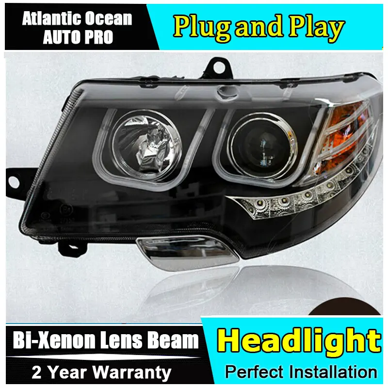 Car Styling LED Head Lamp for Skoda Superb headlights 2009 2014 Superb