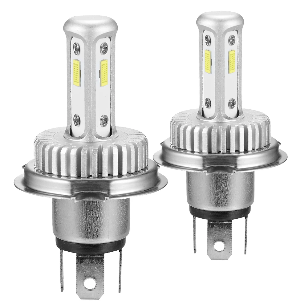 

headlight bulb H4 led Hi/Lo 5000lm 40W Car Headlight CSP Chips Led H4 headlamp 1:1 design White 6000k 12V 24V LED car H4 bulbs