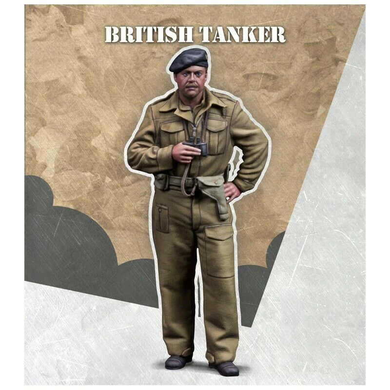 

1/35 Scale Resin Figure Kit British Commander