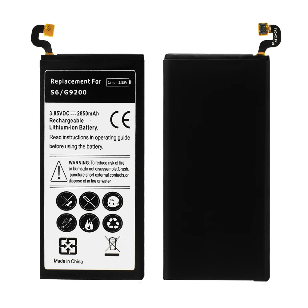 2850 мА/ч, новое слово samsung Galaxy S6 G920 G9200 G920f G920i G920A G920P G920V G920S G920T Ёмкость смартфон Батарея