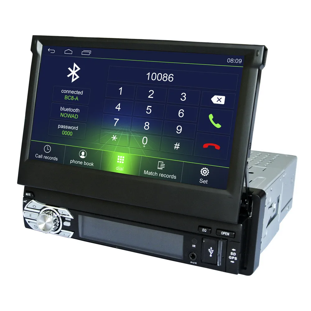 Discount Andriod GPS navigation Car Radio Bluetooth V2.0 Car Stereo Audio Player In-dash Single Din Mp3 Player USB MP3 WMA Radio Player 19