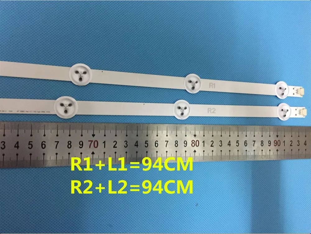 12 шт./лот новая Оригинальная Светодиодная лента для 47 &quotROW2.1 6916L-1174A 6916L-1175A 6916L-1176A