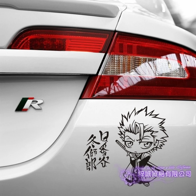 Аниме BLEACH Автомобильная наклейка Hitsugaya Toushirou Наклейка на стену с героями