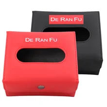 Многофункциональный автомобильный солнцезащитный козырек из микрофибры кожаный тканевый ящик Автомобильный держатель для салфеток автомобильные аксессуары для интерьера