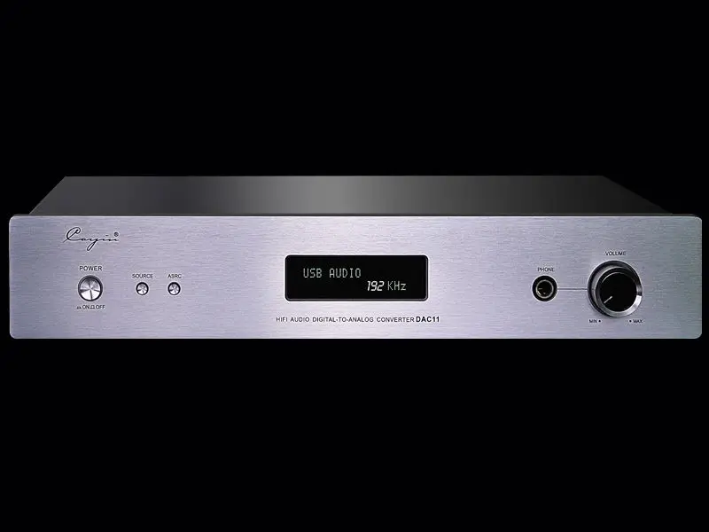 Cayin DAC11 Vacuum Tube DAC Декодер USB 24bit/192 кГц BB PCM1792 6.5 мм СТЕРЕО разъем для наушников 6922EH x 2