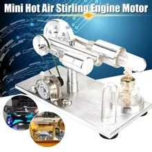 Stirling наука вечный двигатель моторные игрушки горячий воздух сплав генератор внешнее сгорание горячий воздух двигатель