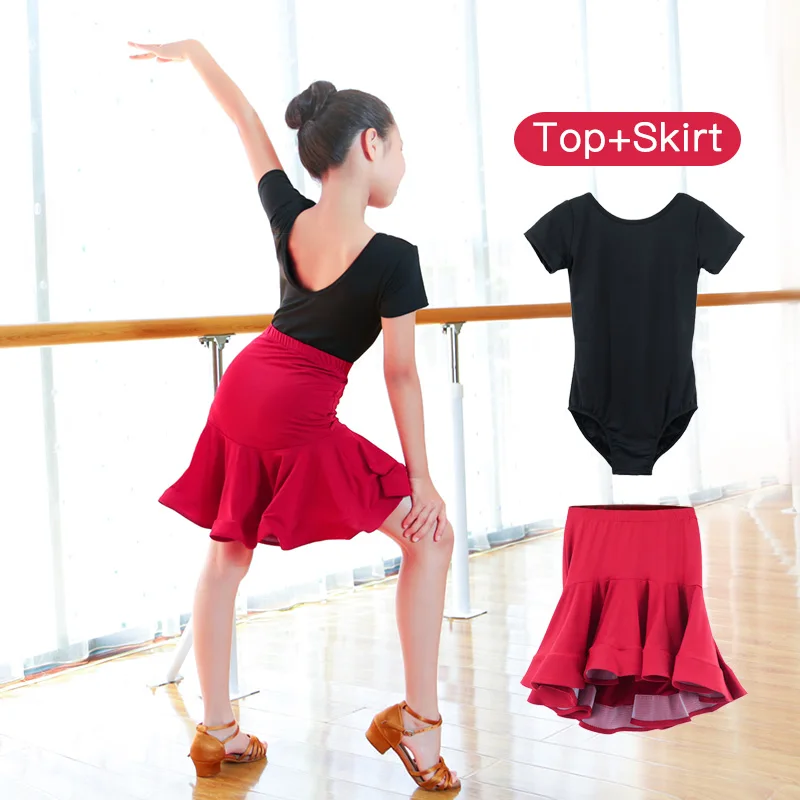 Girls Salsa Tango Rumba Latin Training Dress Ballroom Dance Dresses Mermaid Skirt Girls Salsa Tango Rumba Latin Training Dress Ballroom Dance Dresses Mermaid Skirt