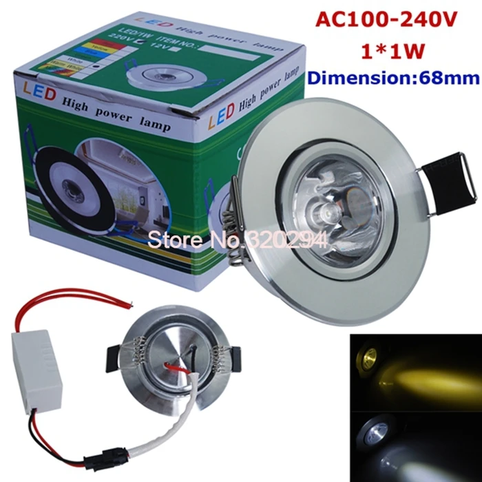 

Ceiling Lamp 1W 165-195LM Double-layer Aluminum LED Ceiling Light For Indoor LED Ceiling Lamp LED Kitchen Lamp Bulbo luz de teto