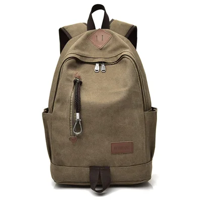 1207-f86c7a.jpg New Unisex Large Canvas Backpack School Bags For Teenagers Boys Girls Travel Laptop