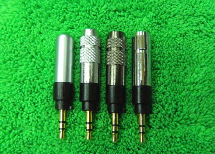 free shipping Earphone DIY 2 5mm Pin Adapter For Allen Urbanite XL Headphone 10pcs