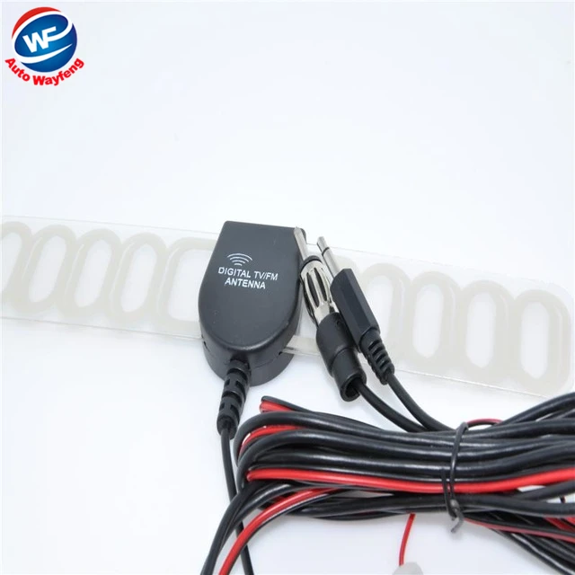

Free shipping Car DVD NAVI Auto Analog TV Radio FM AM Antenna for GPS DVBT TMC Navigation 2Din DC3.5+Fm connecter