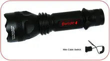 Vector Optics Bolide LED Flashlight Torch CREE Q5 300 Lumen w/ Cable Switch Normal & Car Charger Holster, Mount, Sling