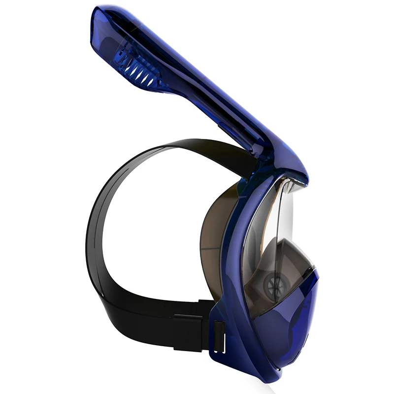 2019 حار قناع الغطس قناع غوص تحت الماء مكافحة الضباب كامل الوجه قناع الغطس السطحي النساء الرجال الاطفال السباحة غص معدات غطس