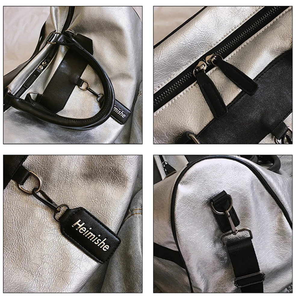 HOT SALE Women Men Unisex Travel Bag 2018 Stripe Sports Handbag Beach Crossbody Bag Fashion Couples Luggage Package Waterproof01