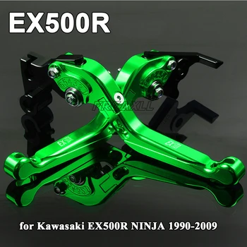 

CNC Aluminum Motorbike Levers Motorcycle Brake Clutch Levers Foldable Extendable For Kawasaki EX500R EX 500R NINJA 1990-2009