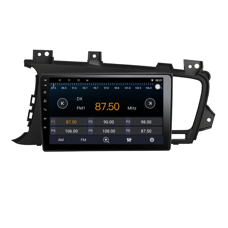 Excellent Android 9.1 Car DVD Player Radio GPS Navigation System stereo For Kia K5 2011 2012 2013 with Bluethooth Wifi 3G 4