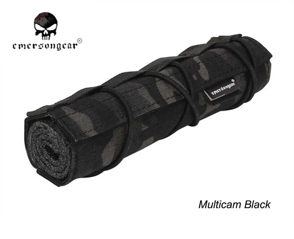 Emerson 18 см подавитель Mirage тепловой чехол щит рукав глушитель крышка глушителя многоцветный EM9473 - Цвет: Multicam Black