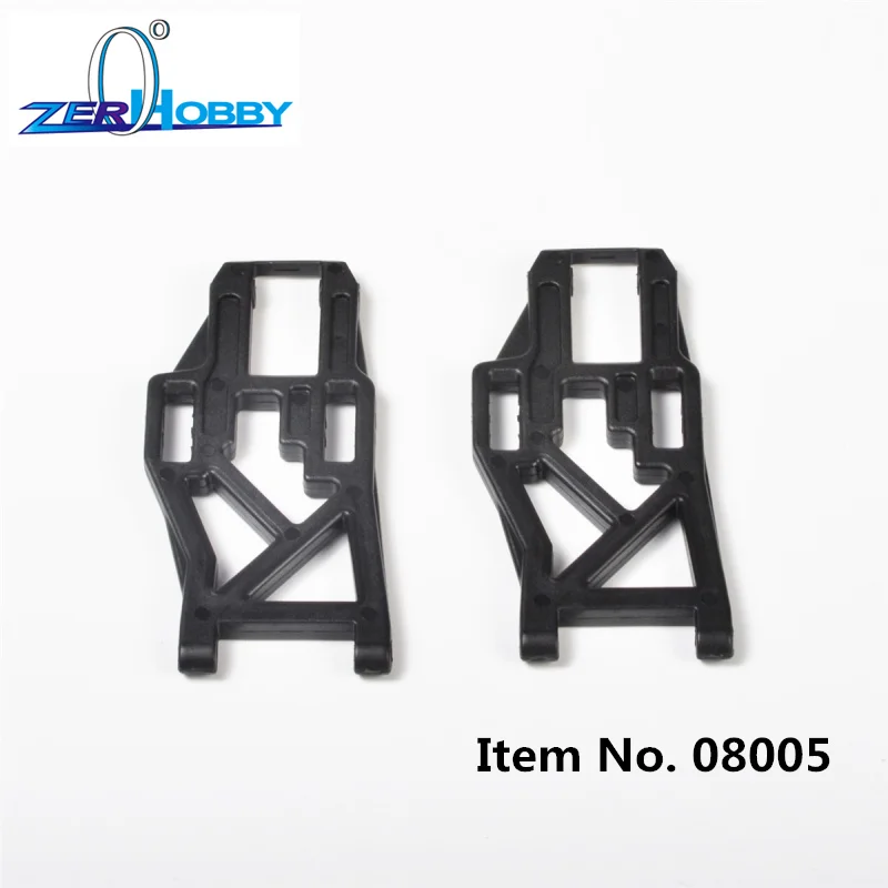

RC CAR SPARE PARTS FRONT/REAR LOWER SUSPENSION ARM FOR HSP 1/10 OFF ROAD MONSTER 94211 (part no. 08005, 08006)