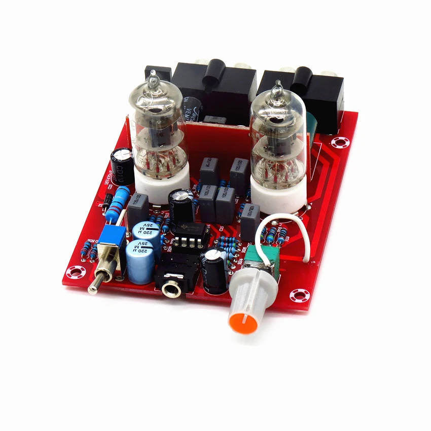 YJHIFI X 10D 6J1 DC12V 6J1 Tube Pre amp headphone Audio Amplifier Boards
