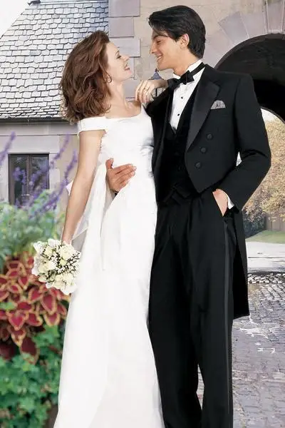 Фрак черный 5 штук(куртка+ брюки+ жилет+ галстук-бабочка+ платок) официальные Нарядные Костюмы для свадьбы Бизнес брендовая одежда Высокое качество на заказ