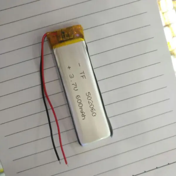 

3.7v li po li-ion batteries 3 7 v Package 3.7V polymer lithium battery 502060 052060 600mah 551961 instrument point reading pen