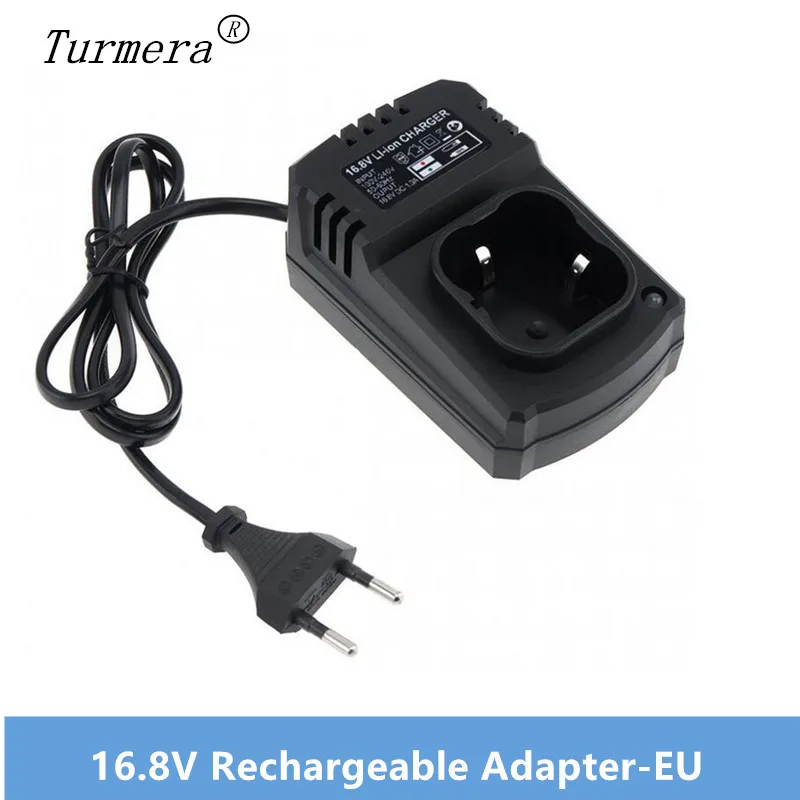 

Портативное зарядное устройство Turmera 16,8 в с литиевым аккумулятором, с поддержкой 100-240 в, источник питания для электрических отверток, дрелей