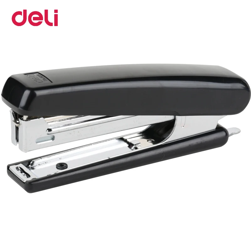 

Deli 2018 School Office Staple Set Office Supplies Stationery Standard Size Practical Staple Free Hot Sale Stapler 3 Colors