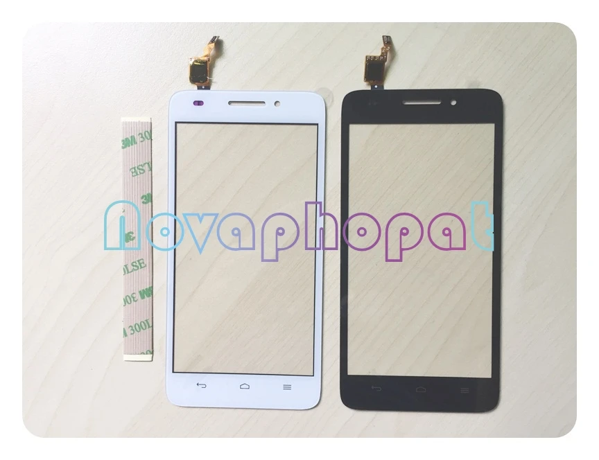 Novaphopat Black/White touchscreen For Huawei Ascend G620S G621 8817E 8817S Touch Screen Glass Digitizer Sensor Replacement | Мобильные