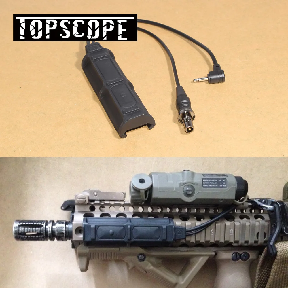 Tactical Durable Night Evolution Two Plug Dual Remote Pressure Pad