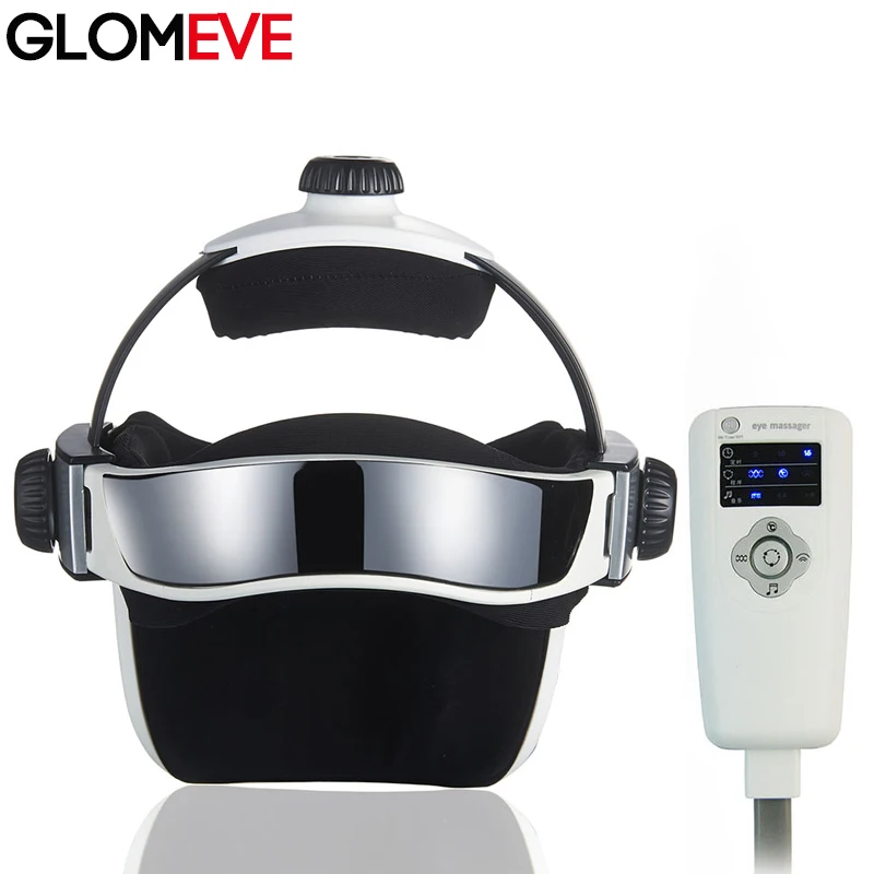 

Air Pressure Neck Head Massage Helmet Electric Heating Vibration Therapy Massager Music Muscle Stimulator Scalp Health Care