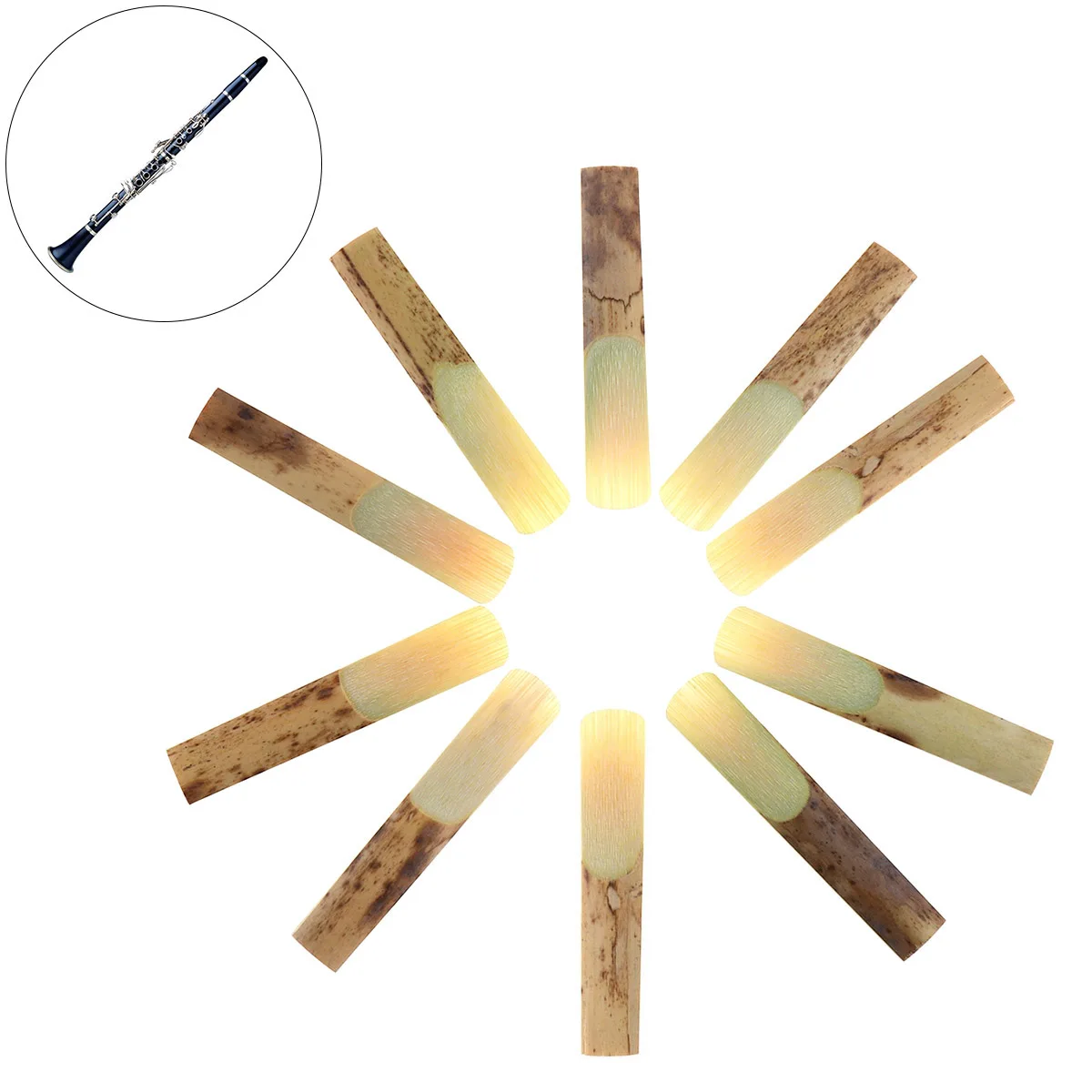 Buy 10pcs Professional Bamboo bB Reeds