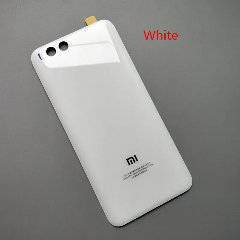 Xiaomi mi 6 Крышка корпуса 3D стеклянный мобильный телефон для очистки ногтей mi 6 Гладкий Тонкий чехол задняя дверь жесткий чехол