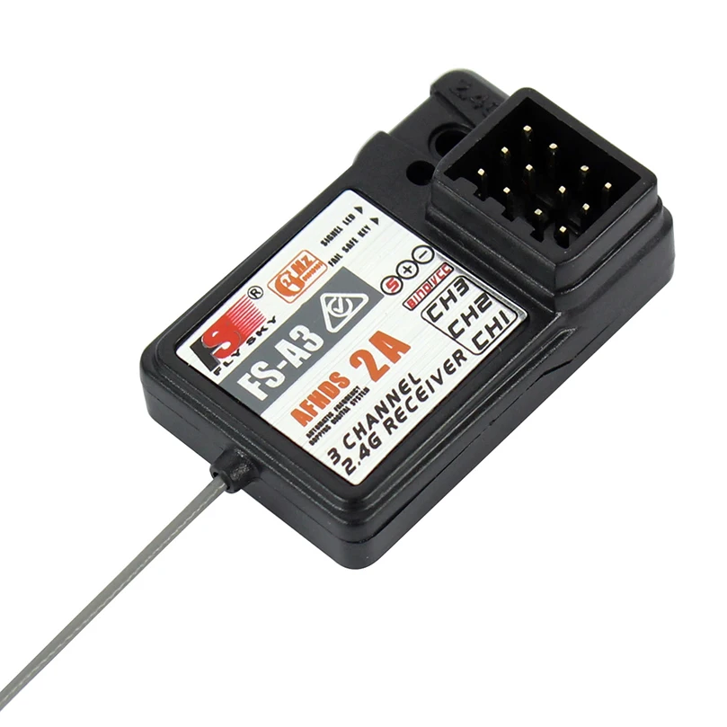 Оригинальный Flysky FS A3 3 канальный приемник совместимый с передатчиком Fly Sky пульт