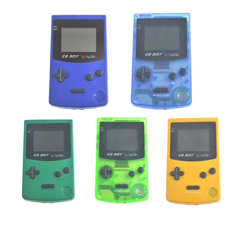 

GB Boy Color Colour Handheld Game Consoles Game Player With Backlit 66 Built-in Games For Children Game Console