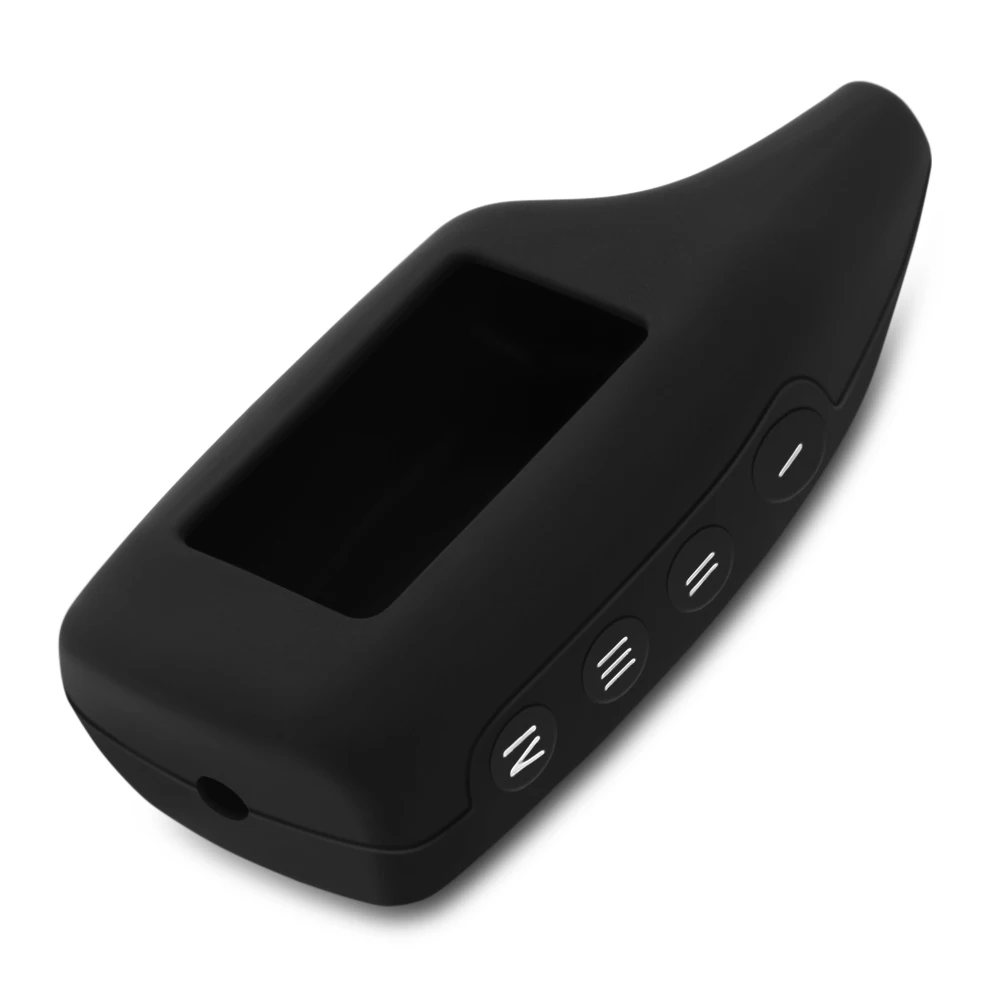 

Silicone Car Key Case For Scher-Khan Magicar 5 6 V Logicar A B Two Way Car Alarm LCD Keychain Bag Remote Control Protector Cover