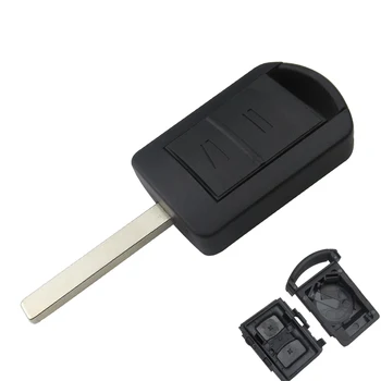 

2 Button Remote auto Key Shell for Vauxhall key for Opel Corsa astra h j insignia g Agila Meriva Combo Uncut Blade Car Key Case