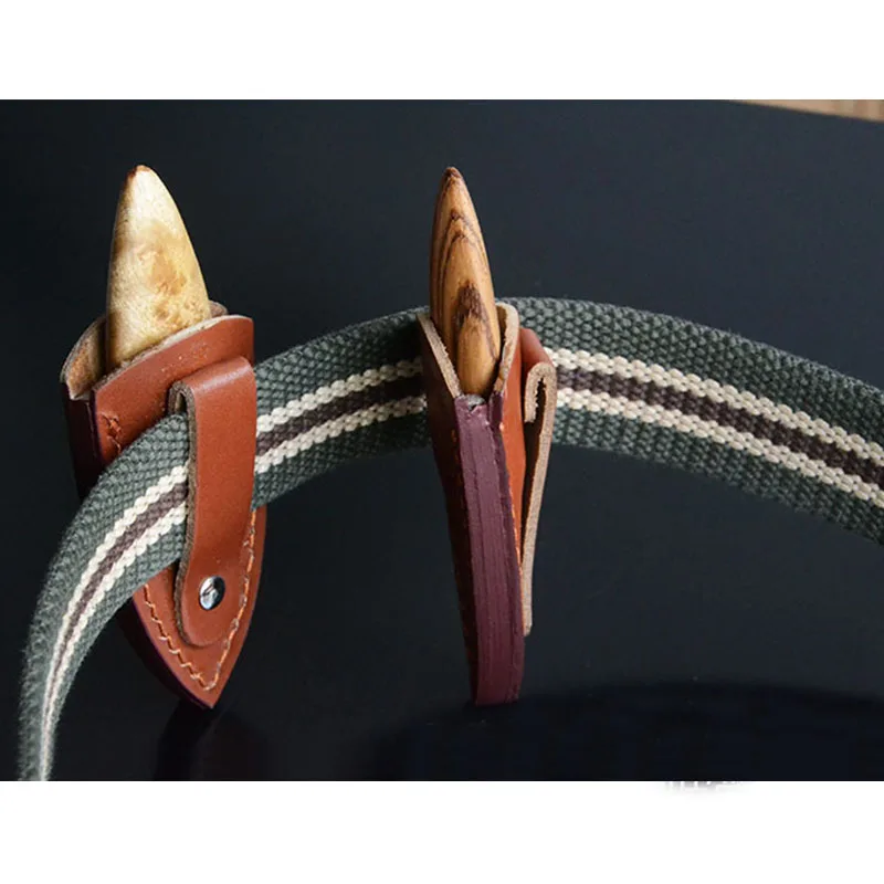 Portátil pequeño mango de madera de defensa cuchillo con cubierta de trabajo al aire libre Camping táctica de defensa personal Stinger Accesorios