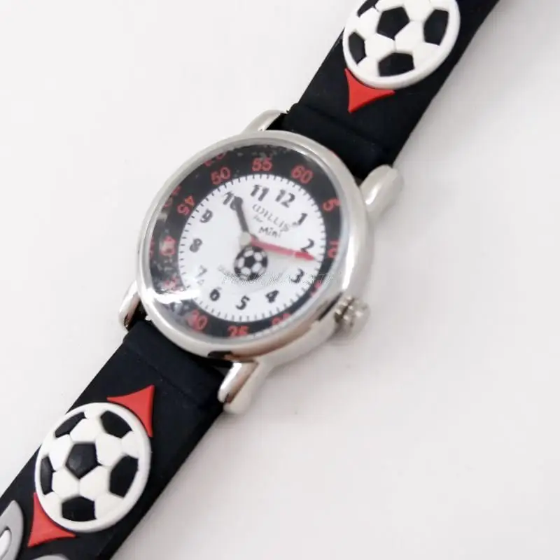 Часы кварцевые Детские с резиновым ремешком водонепроницаемые|watch clock|clock