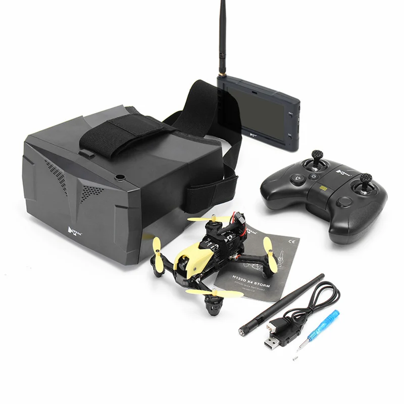 Квадрокоптер Hubsan H122D X4 5 8G FPV Радиоуправляемый с камерой 720P совместимый Fatshark VS MJX