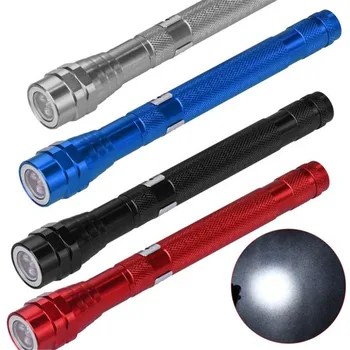

CARPRIE 2017 High quality Scalable Flexible Torch Telescopic 3 LED Magnetic Pick Up Tool Light Flashlight Emergency 911