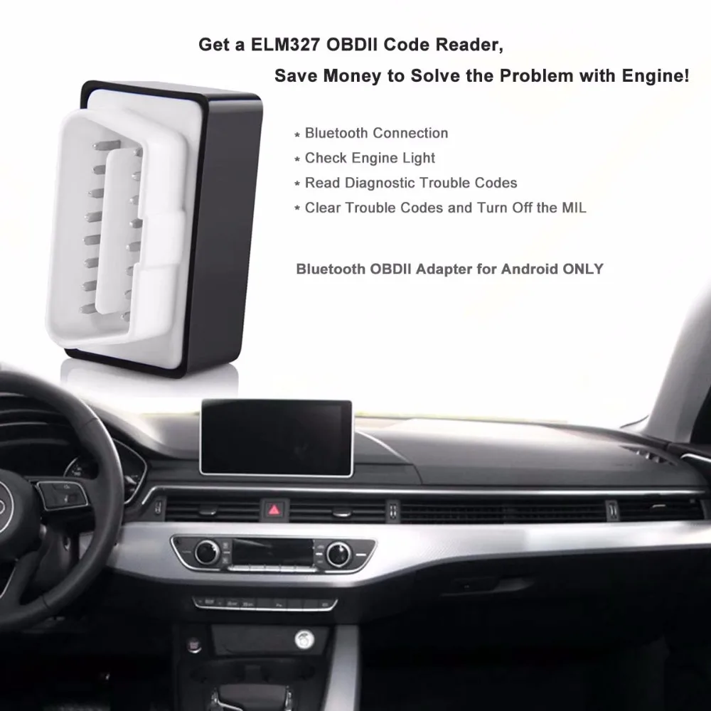 Диагностический сканер PANDUK OBD2 ELM327 V 1 5 Cad диагностический инструмент OBDII OBD 2 ODB II V1.5