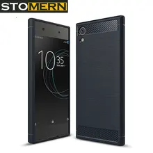 10 шт./лот для sony Xperia XA1 карбоновый чехол тонкий прочный Броня противоударный мягкий резиновый силиконовый чехол для sony XA1