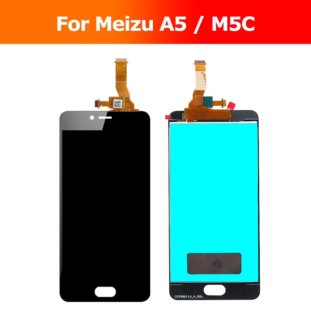 ЖК дисплей для Meizu M5C сенсорный экран с рамкой дигитайзер в сборе замена дисплея