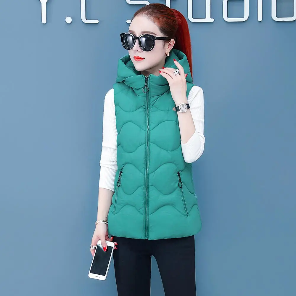 PinkyIsBlack плюс размер 3XL женские зимние жилеты 2019 новый короткий жилет хлопковая