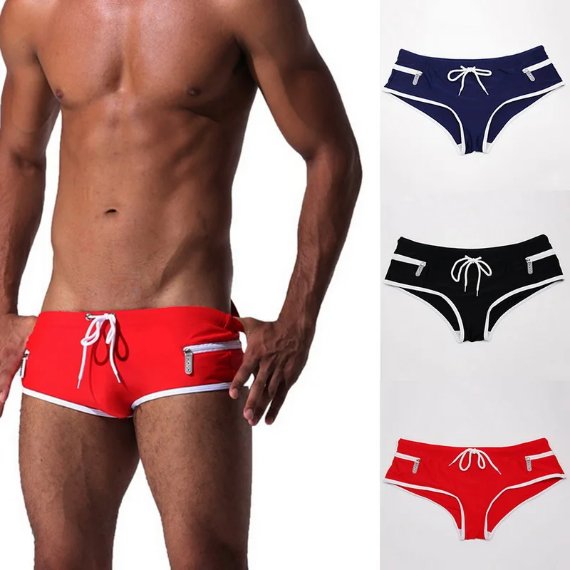 Новая одежда для плавания, мужские сексуальные плавки для плавания, купальный костюм Sunga, мужские плавки, пляжные шорты De Praia Ho для мужчин s Maillot De Bain