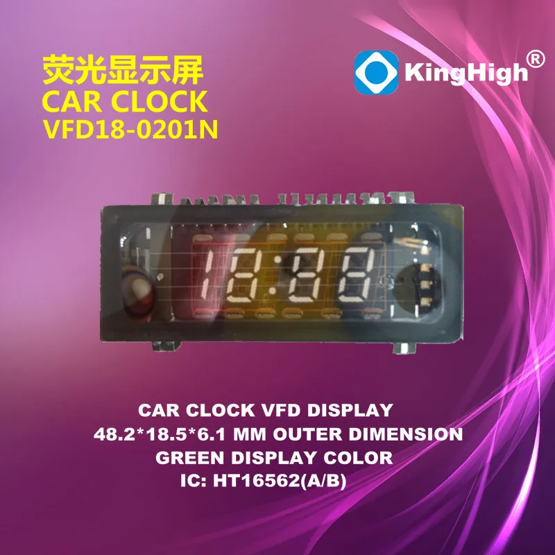 High Brightness VFD18-0201N VFD Display Green Color Car Clock display | Электронные компоненты и принадлежности
