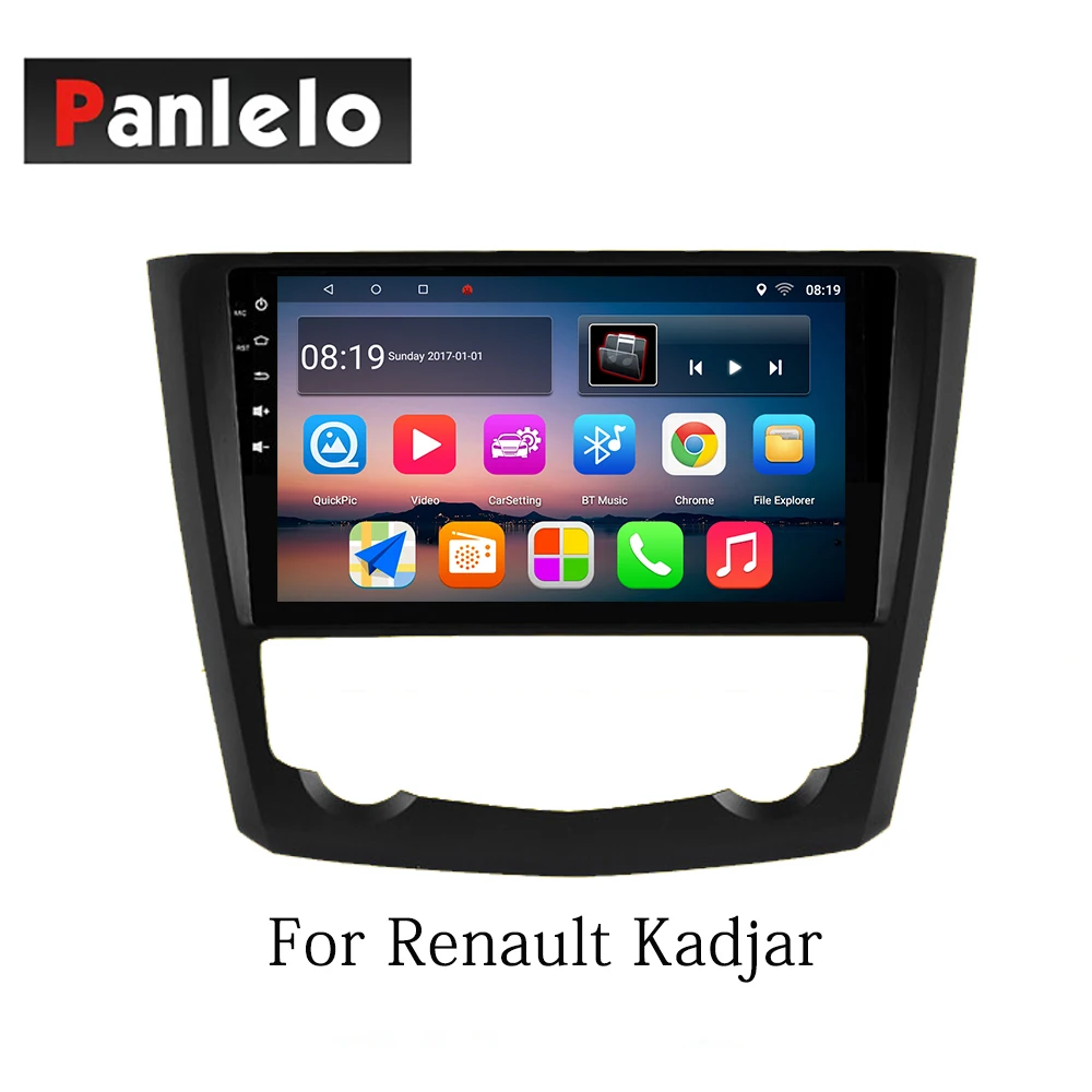 

Panlelo For Renault Kadjar Android 7.1 Car Stereo GPS Navigation Auto Radio AM/FM/RDS Support DVR Rear View Camera Mirror Llink